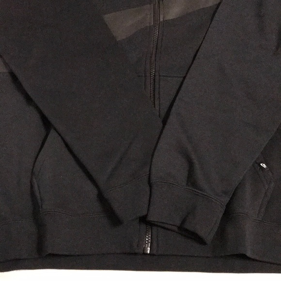 Nike Men's Hybrid Full‑Zip Hoodie, Black - Picture 6 of 6